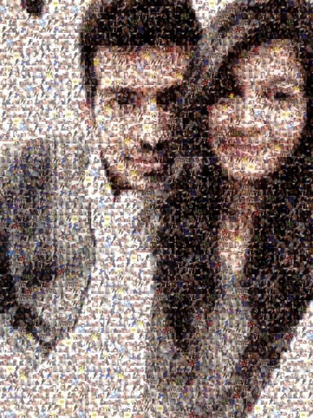 Young Love photo mosaic