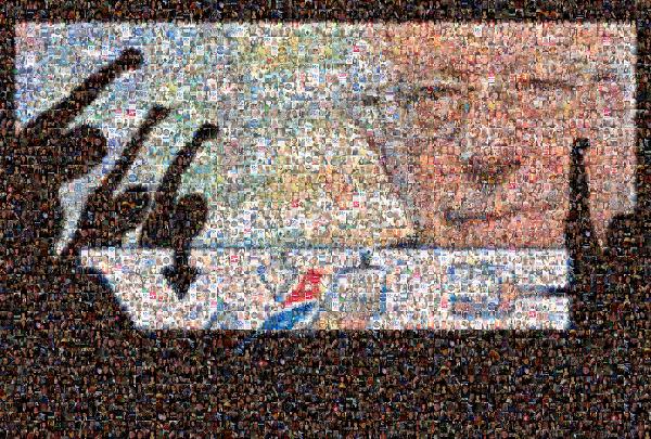 Bernie Campaign  photo mosaic
