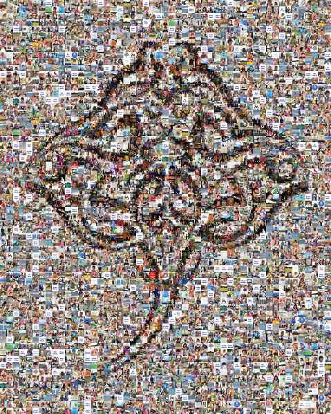 Maori Stingray photo mosaic