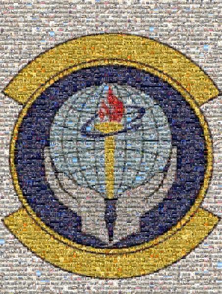 Military Logo photo mosaic