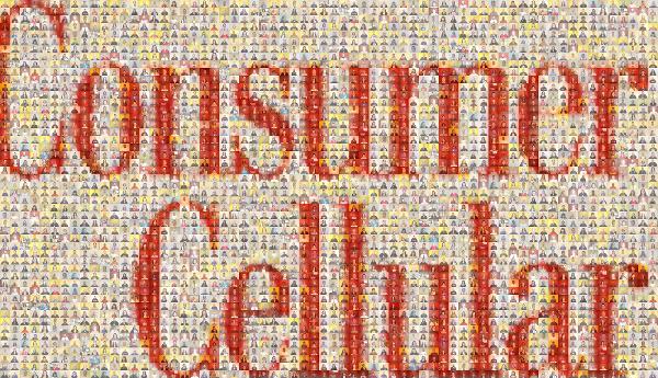 Consumer Cellular photo mosaic