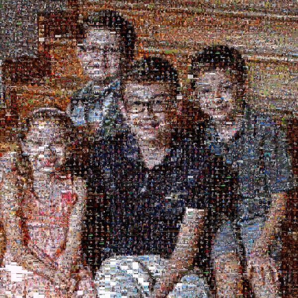 Group of Kids photo mosaic
