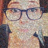 selfie portrait glasses faces earrings woman girl