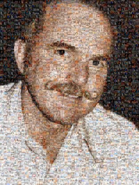Grandpa photo mosaic