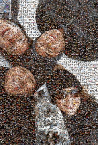 The 4 of Us photo mosaic