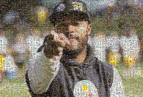 Steelers Fan Mosaic photo mosaic