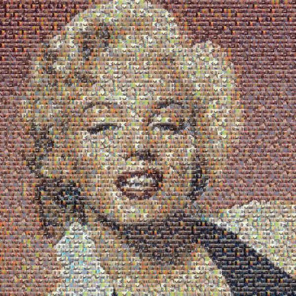 Marilyn photo mosaic