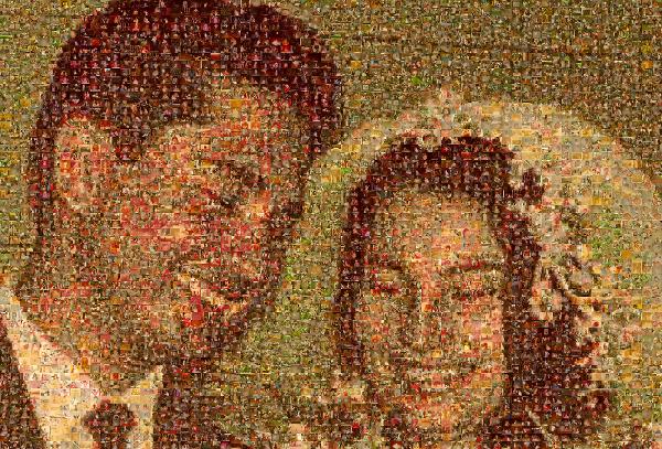50 Years of Love photo mosaic
