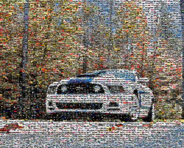 A New Sports Car photo mosaic