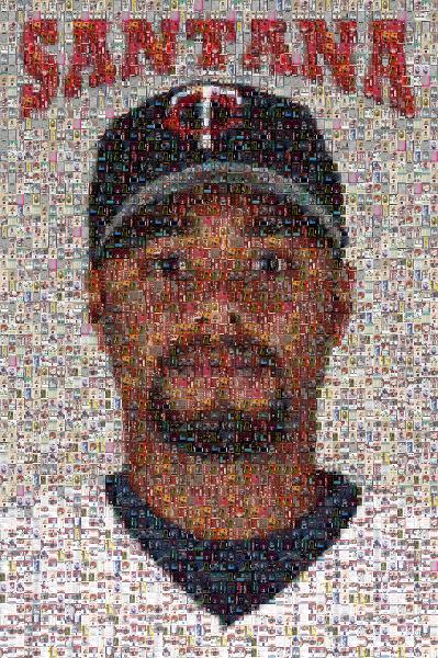 Baseball Player photo mosaic