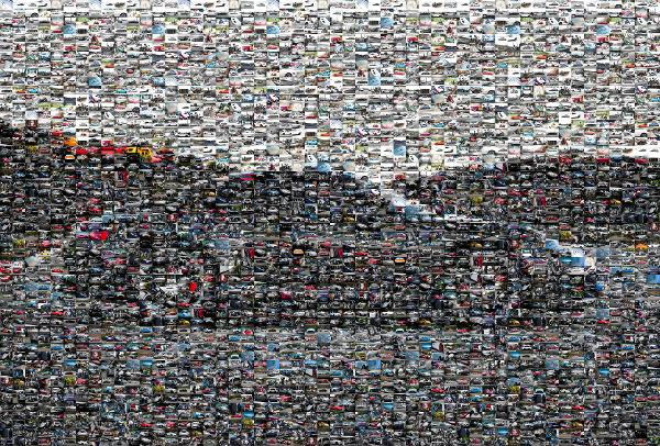 991 GTS photo mosaic