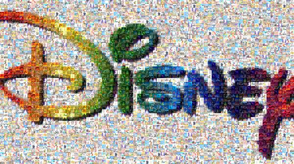 Disney photo mosaic