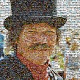 Hobart Brown Hobart Brown Facial hair People Chin Hat Moustache Style Jaw Headgear Costume accessory Fashion