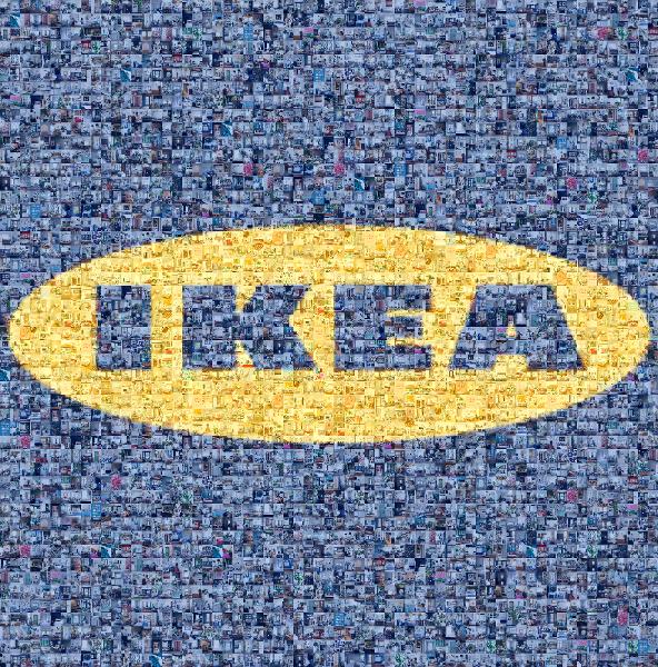 IKEA photo mosaic