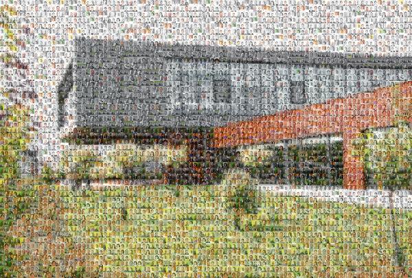 Office Building photo mosaic