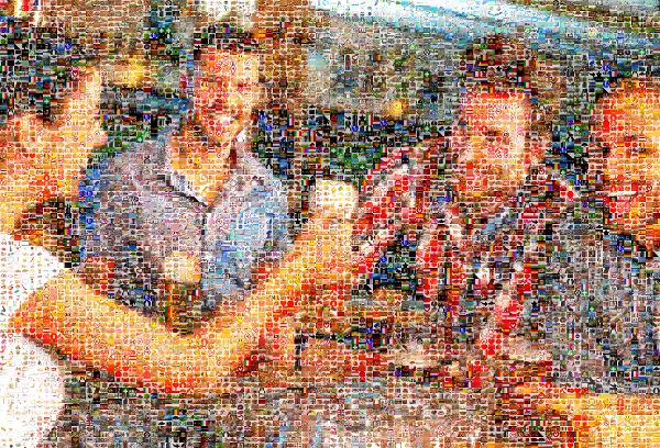 Cheers! photo mosaic