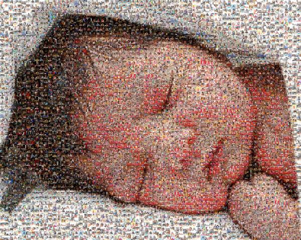 Baby's First Year  photo mosaic