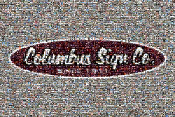 Columbus Sign Co photo mosaic