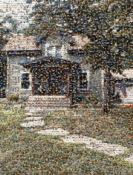 Family Home photo mosaic