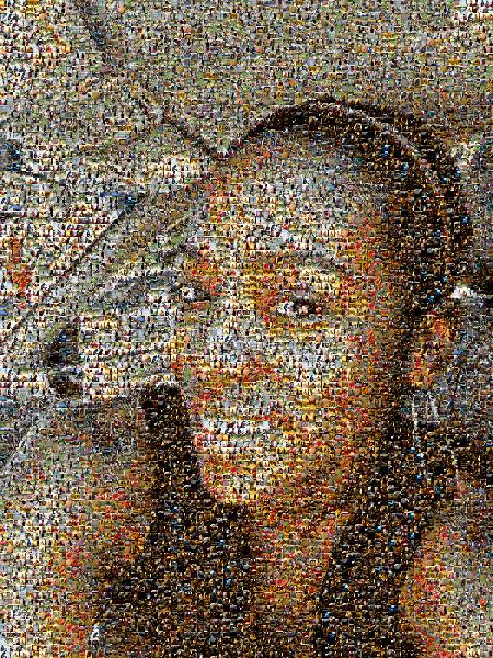 D'Elise Selfie photo mosaic