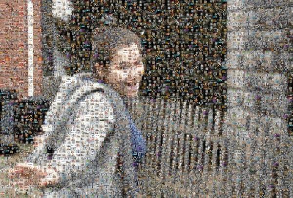 Having Fun photo mosaic