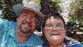 Father and Son people faces portraits selfies father son parents children boy glasses outdoors vacation family love