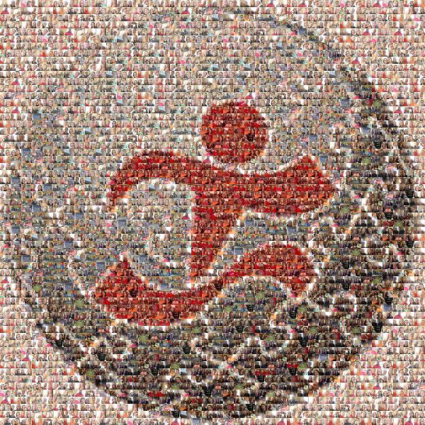 Logo photo mosaic