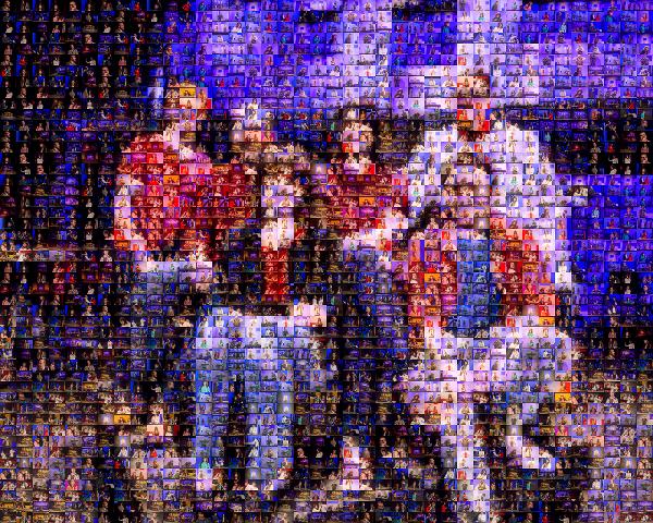 Theatre Actors Group Shot photo mosaic