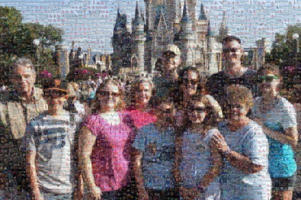 Disney Vacation photo mosaic
