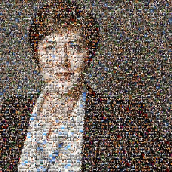 Professional Woman photo mosaic