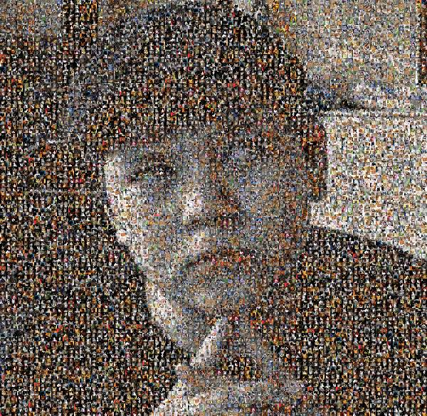 Portrait of a Boy photo mosaic