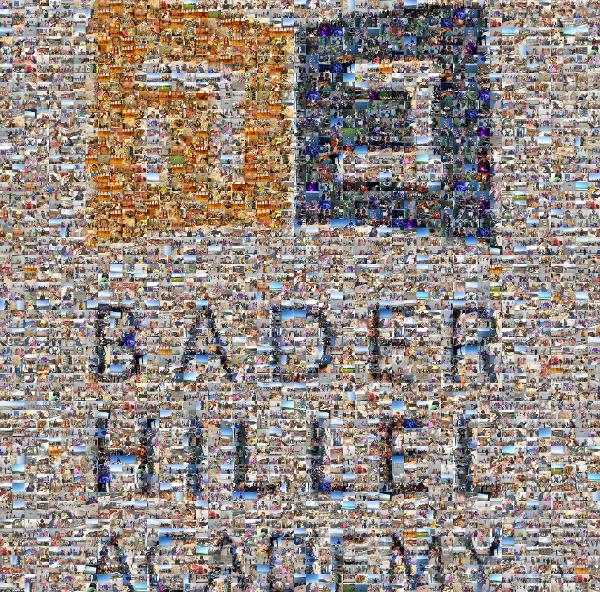 Bader Hillel Academy photo mosaic