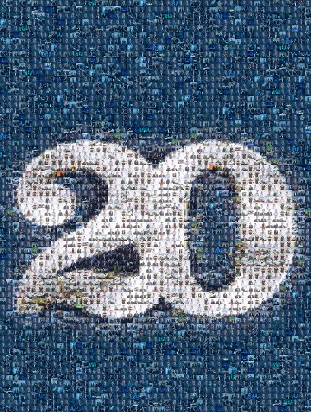 Corporate 20 photo mosaic