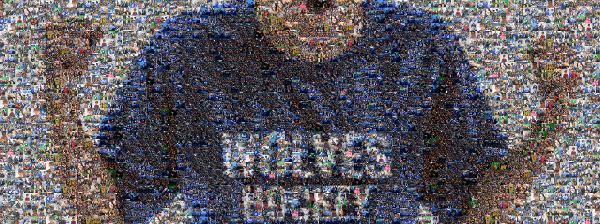 Stoked Hockey Fan photo mosaic