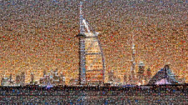 Dubai photo mosaic