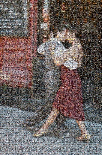Tango photo mosaic
