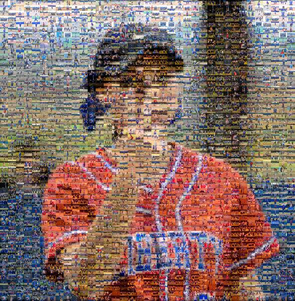 Pitcher Signaling photo mosaic
