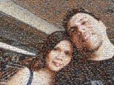 Couple couples people faces portraits selfies engaged man woman love