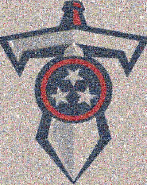 Sword Logo photo mosaic