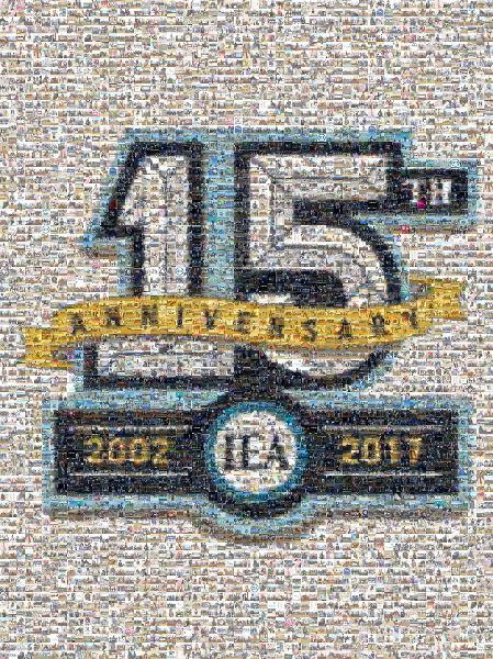 IEA Anniversary photo mosaic