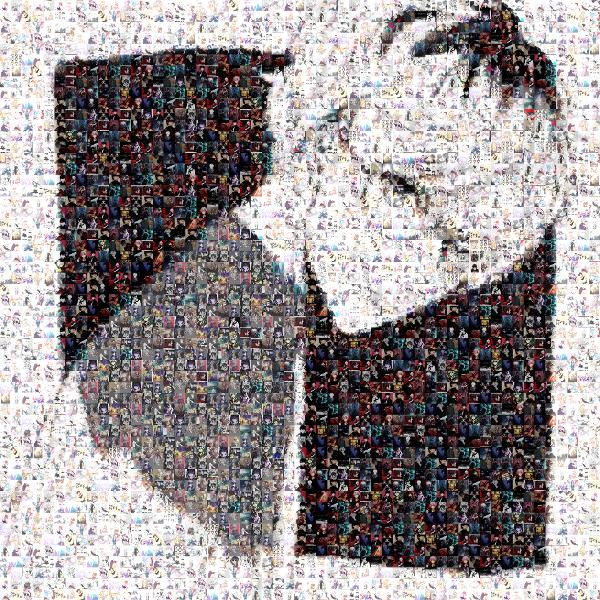 Anime Character photo mosaic