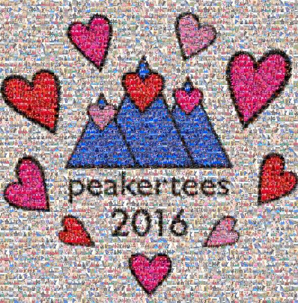 Peaker Tees 2016 photo mosaic