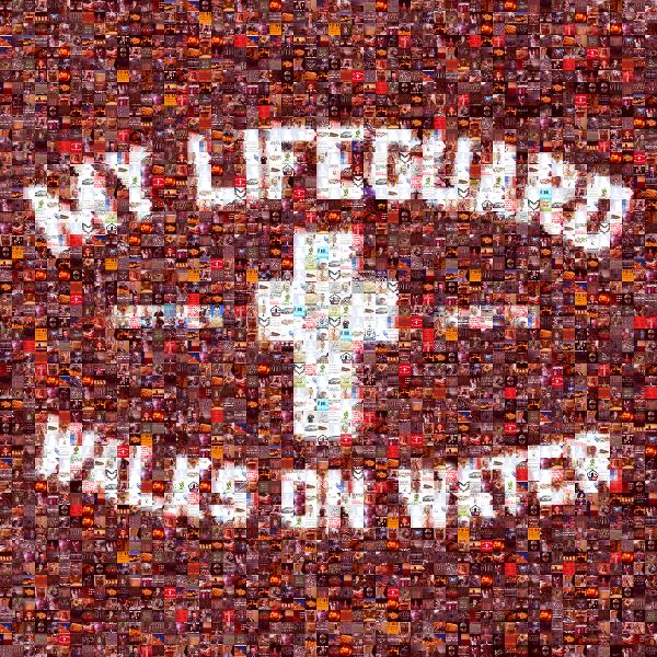 Lifeguard photo mosaic
