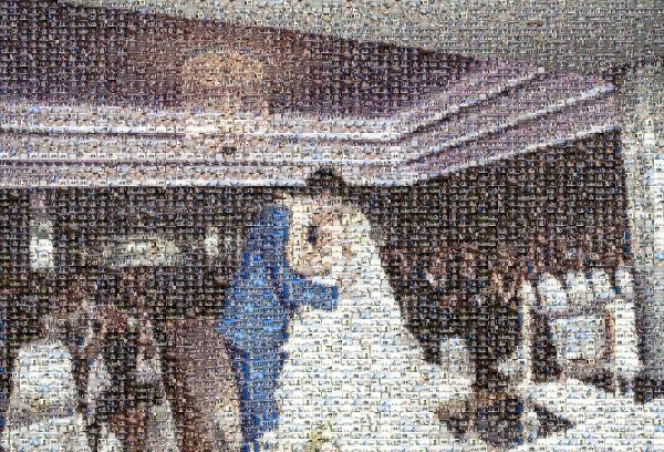 1st Kiss photo mosaic