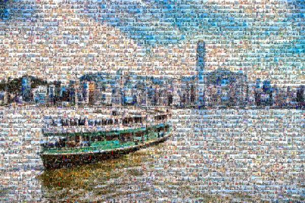 Victoria Harbour photo mosaic