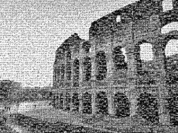 The Colosseum  photo mosaic