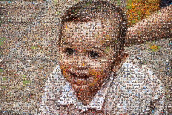 Baby Boy  photo mosaic