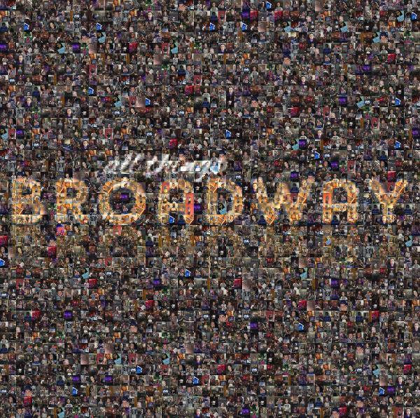 All Things Broadway photo mosaic