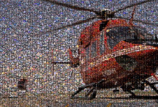 STARS Helicopter photo mosaic