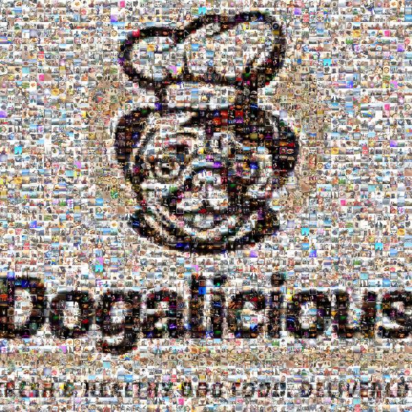 Dogalicious Logo photo mosaic